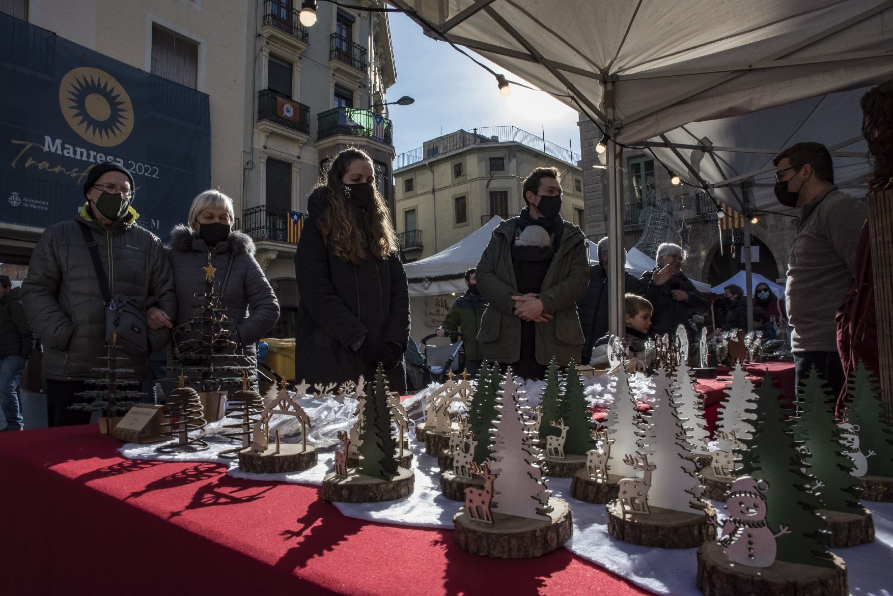 La Fira de Santa Llúcia i el Tió de Manresa del 2021