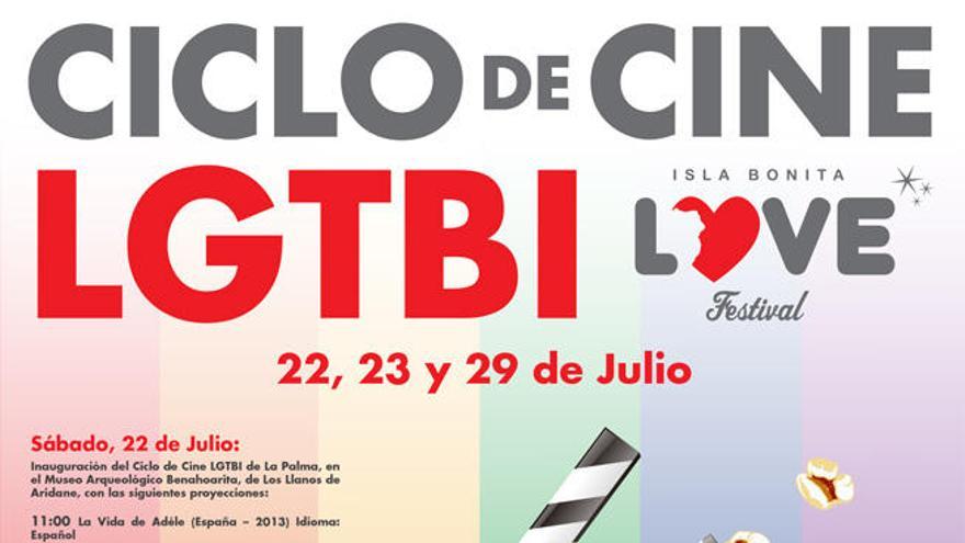 El Isla Bonita Love Festival acogerá el primer ciclo de cine LGTBI promovido directamente por el Cabildo Insular