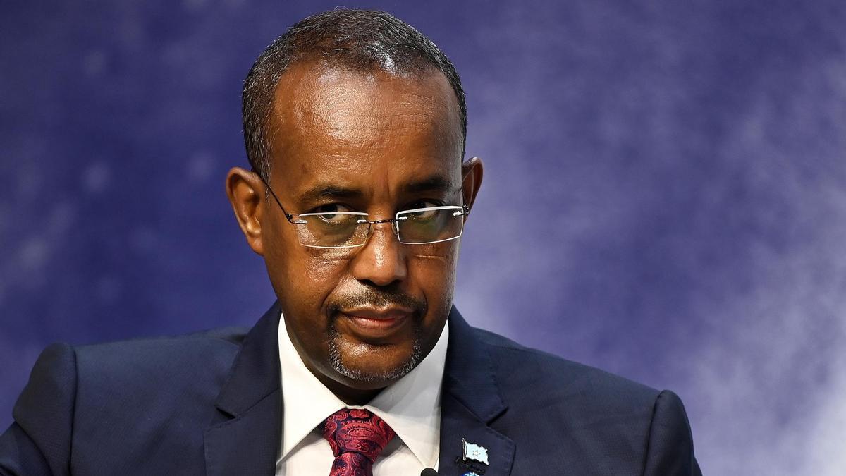 El presidente de Somalia, Mohamed Abdullahi Mohamed Farmaajo.