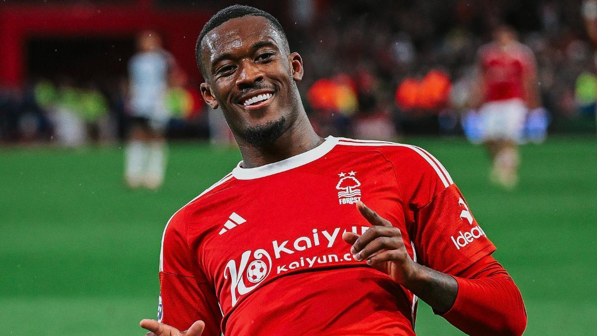 Hudson-Odoi está brillando en el Nottingham Forest