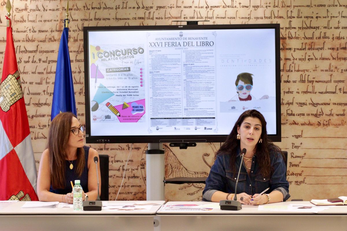 Un momento de la presentación de la Feria del Libro.