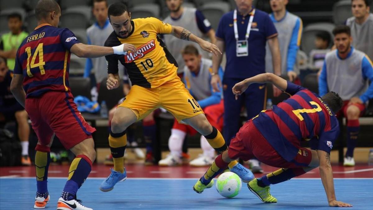 Ferrao y Aicardo, ante Magnus en las semifinales de la pasada Intercontinental