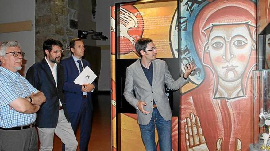 La jornada inaugural de l&#039;exposició sobre el romànic a la Seu