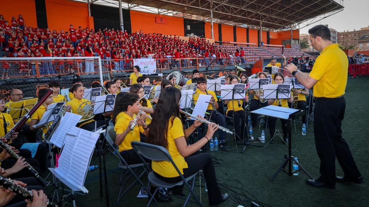 Concierto de escolares en Torrent.