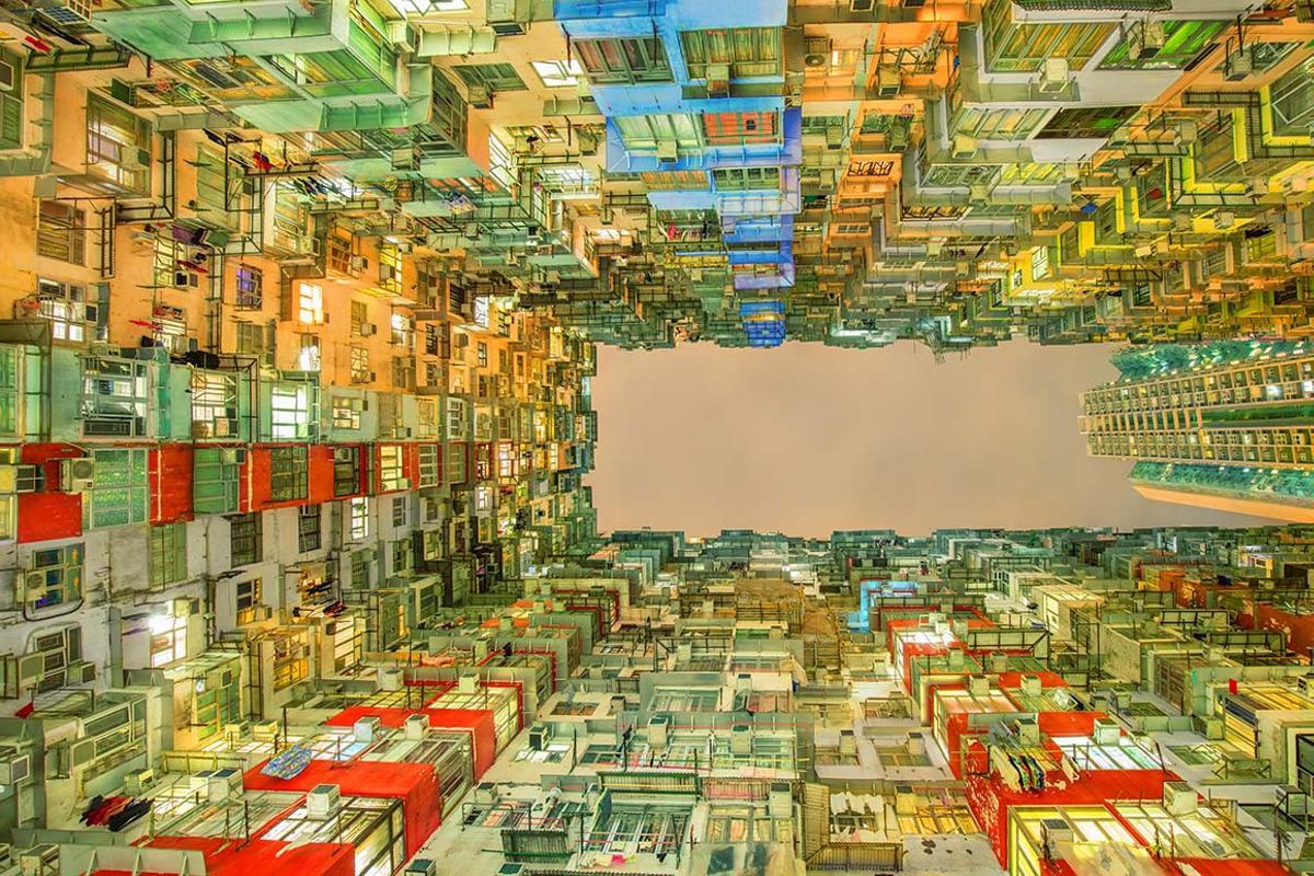 'Alta densidad' es una de las imágenes que conforman la exposición de Javier Aranburu.