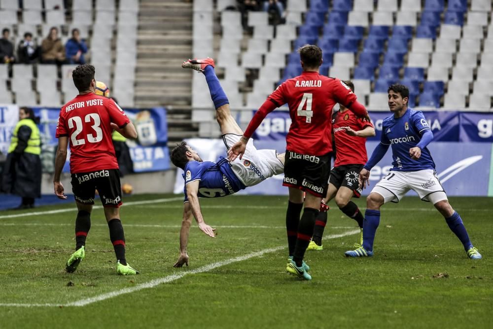 Secuencia del gol de Toche ante el Mallorca en el Carlos Tartiere