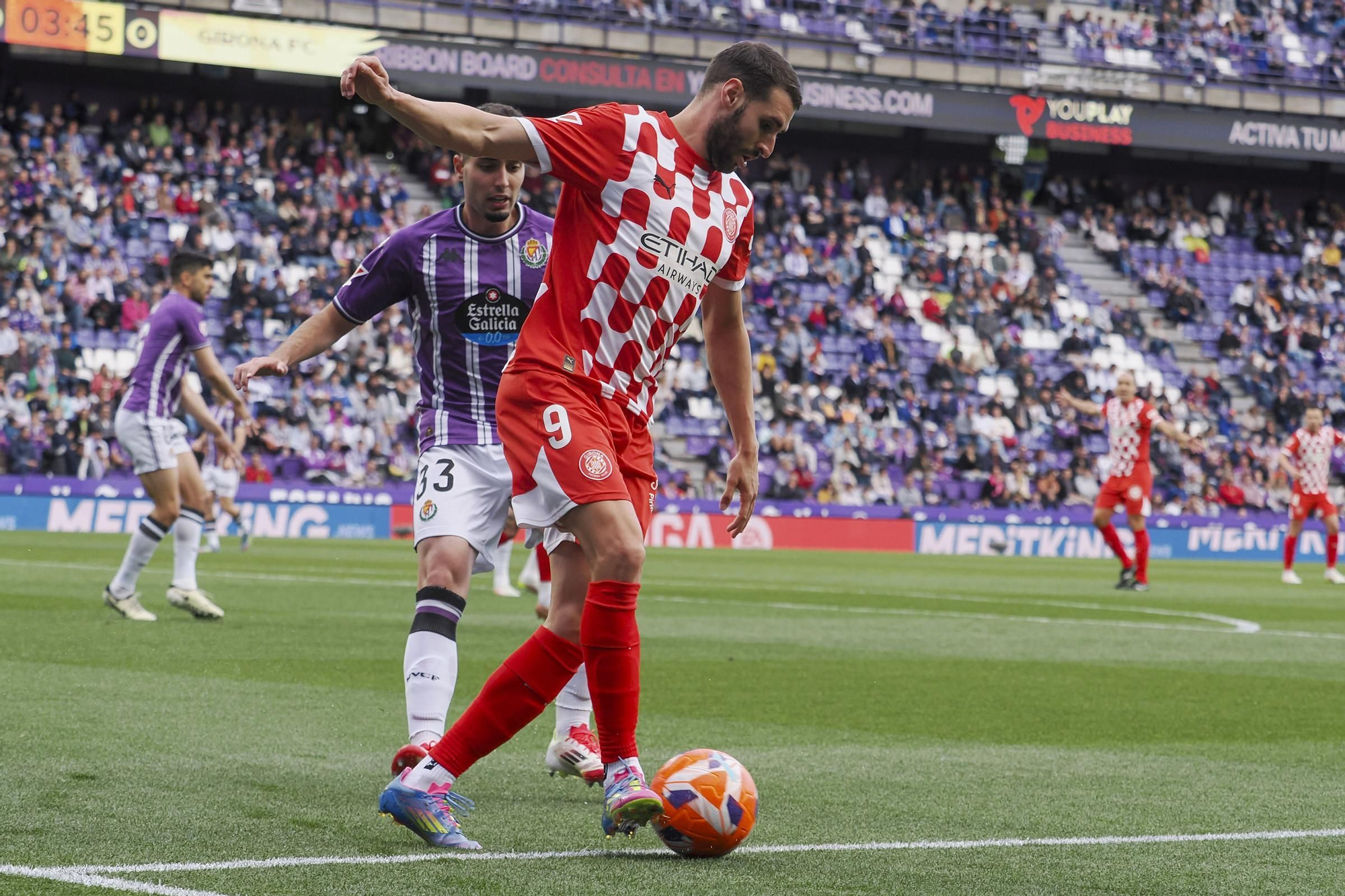 Les imatges del partit Valladolid - Girona