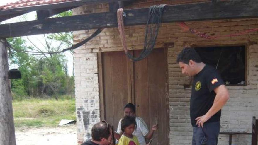 Apoyo. Bomberos en Acción realizó una visita previa a Paraguay.