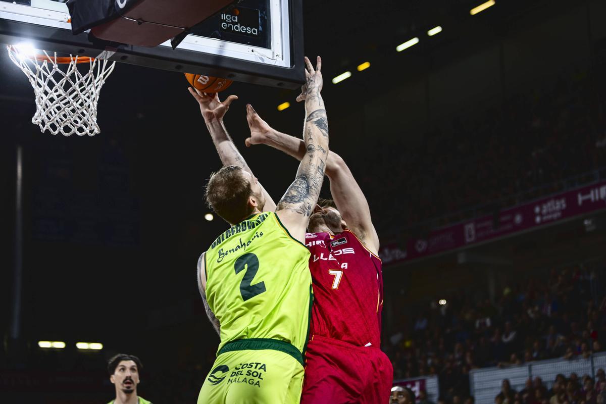 Partido de la novena jornada de la Liga Endesa entre Lleida y Unicaja