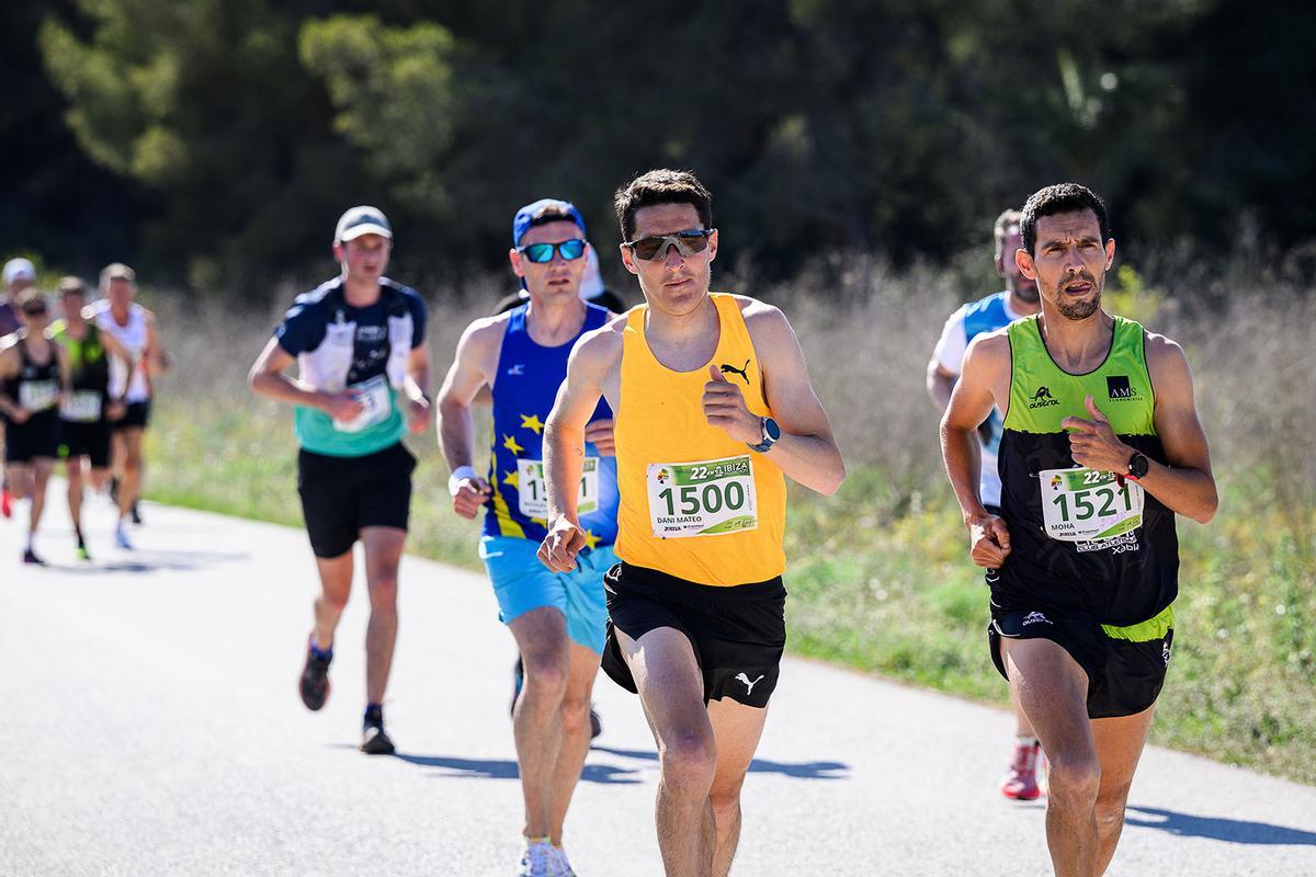 Imagen de archivo de Dani Mateo corriendo en el Santa Eularia Ibiza Marathon