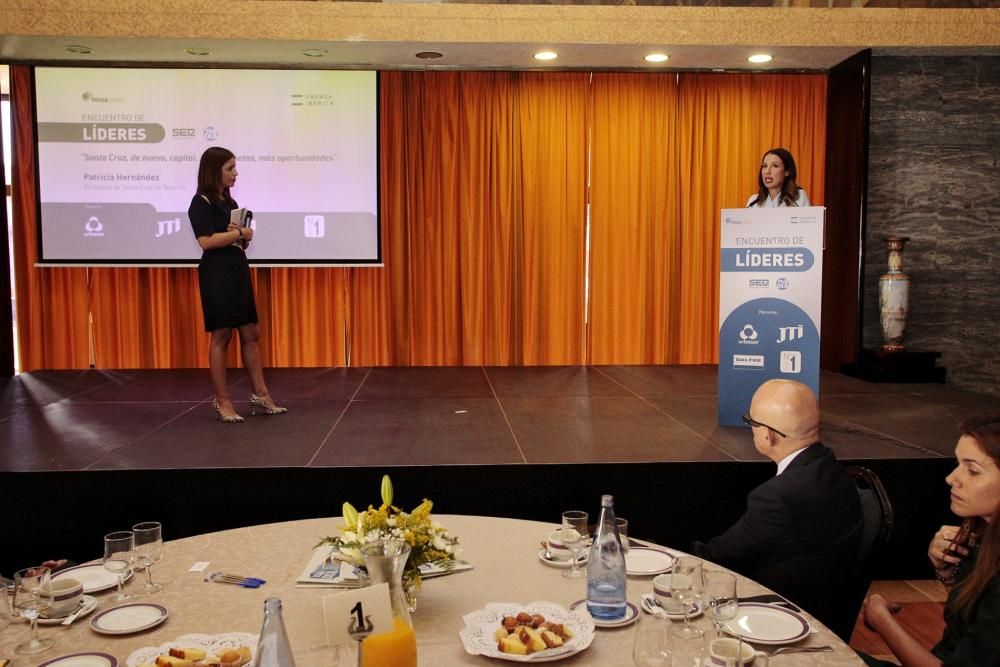 Patricia Hernández en el 'Encuentro de Líderes'