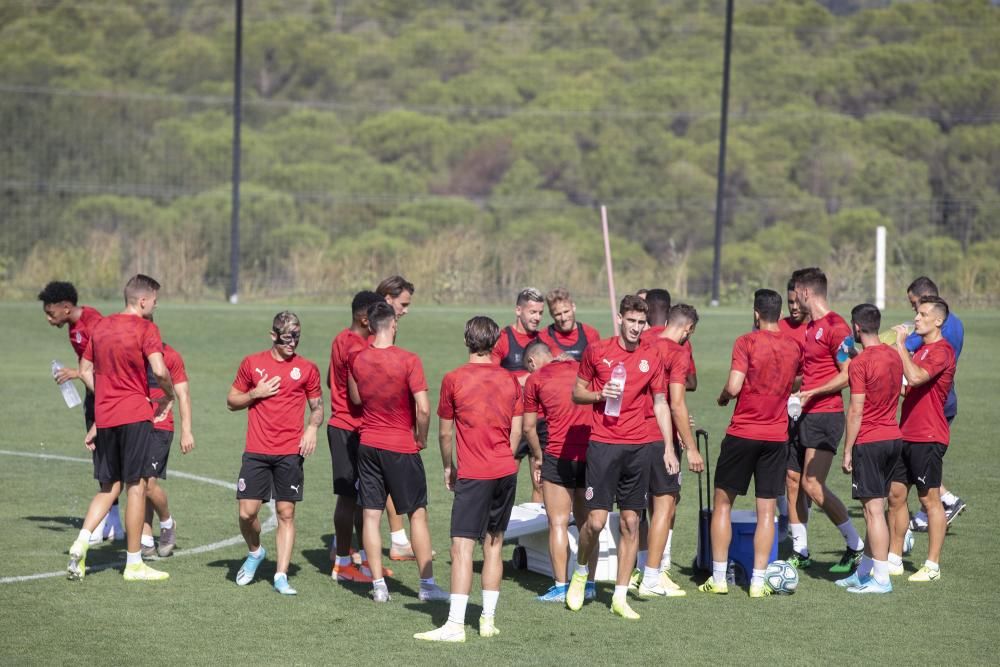 Entrenament del Girona FC