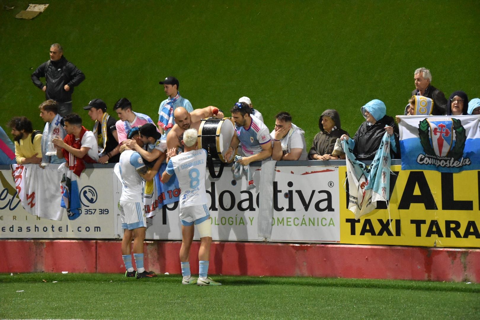 SD Tarazona - SD Compostela: las imágenes del partido de vuelta del play-off