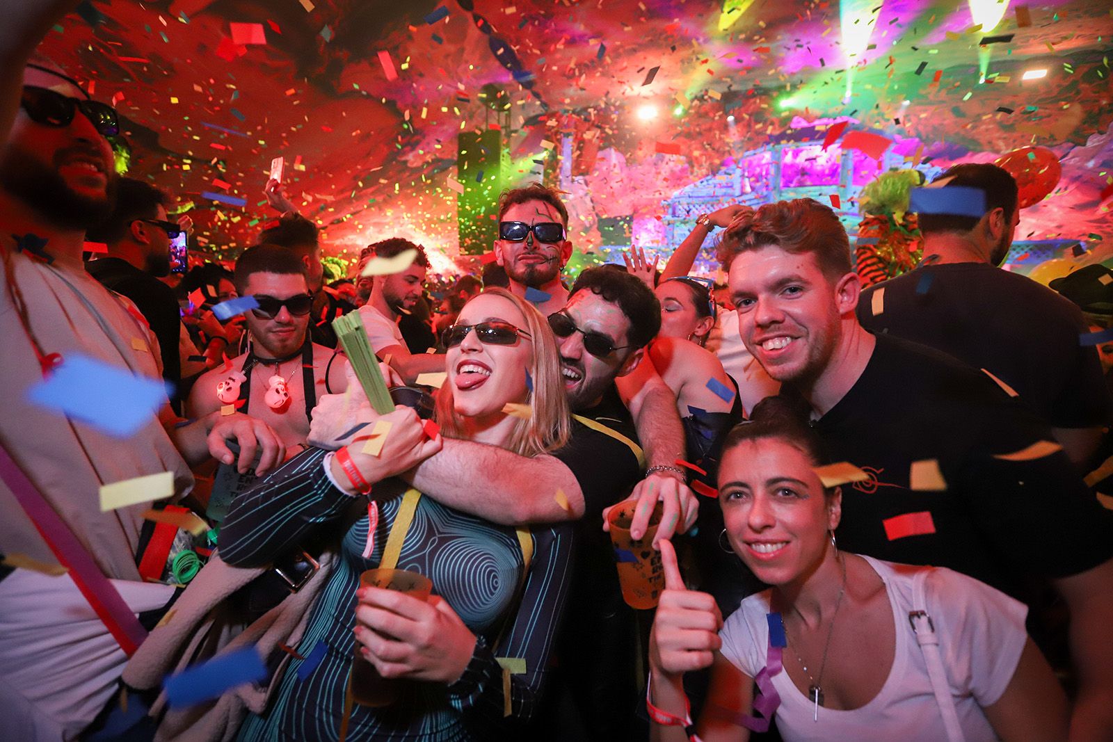 El festival Elrow Halloween de Córdoba en imágenes