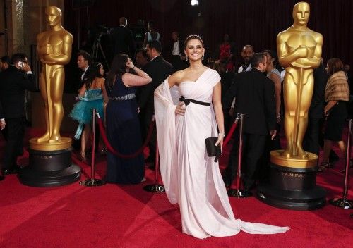 Penélope Cruz en la alfombra roja.