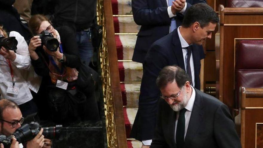 Rajoy, primer presidente en caer por una moción de censura