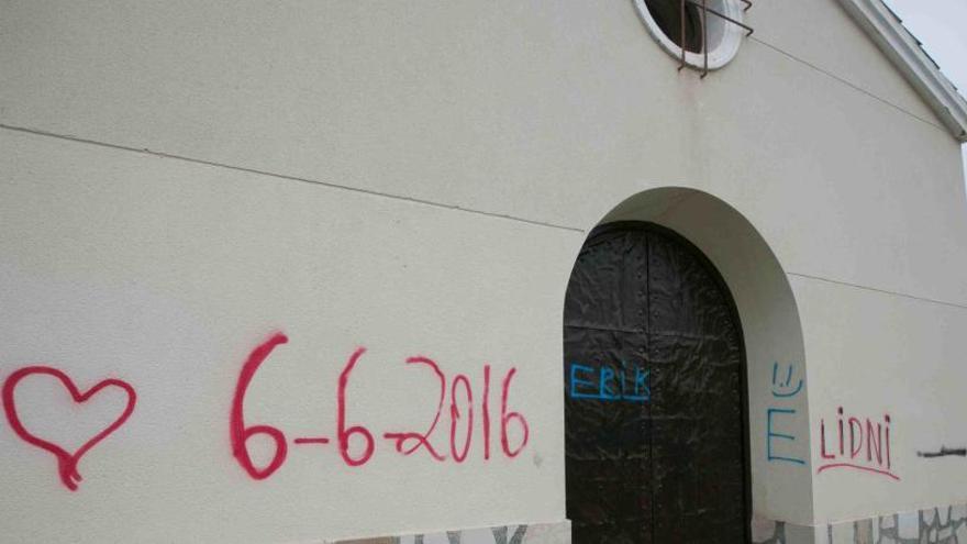 Nuevos actos vandálicos en la ermita de San Crispín