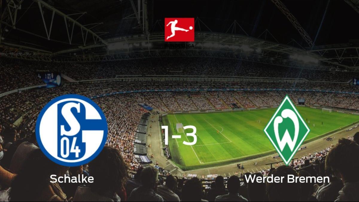 El Werder Bremen se lleva los tres puntos frente al Schalke 04 (1-3)