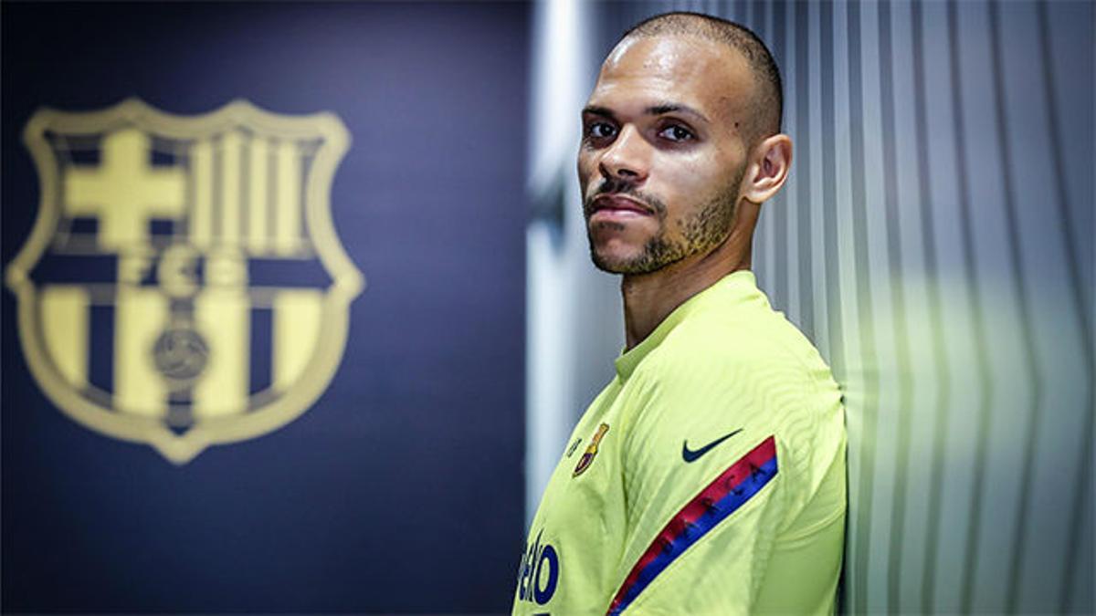 Braithwaite: "Es más fácil jugar en el Barça que en el Leganés"