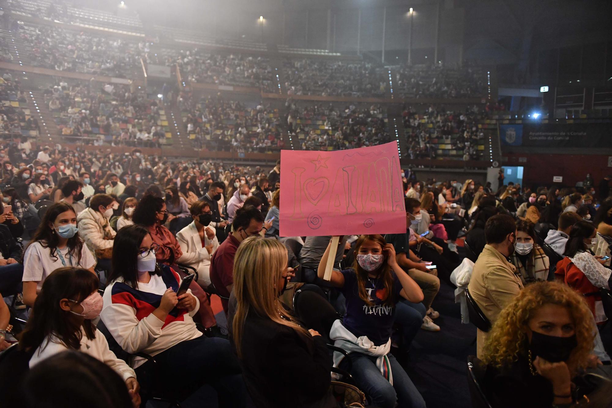 Concierto de Aitana en el Coliseum de A Coruña