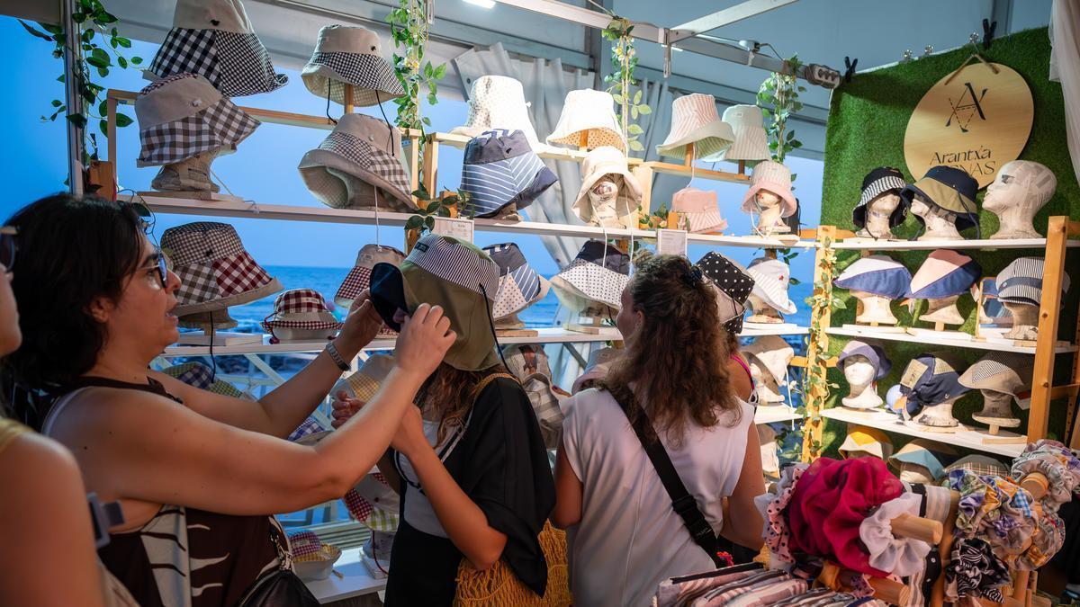 Feria de Artesanía de verano en el sur de Gran Canaria en una edición anterior.