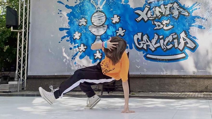 La ourensana Alicia Babarro, de 11 años, figura del &#039;break dance&#039;