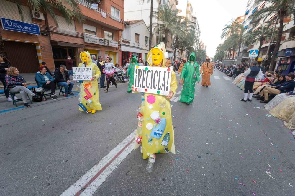 Cabalgata de disfraces de las Fallas de Gandia