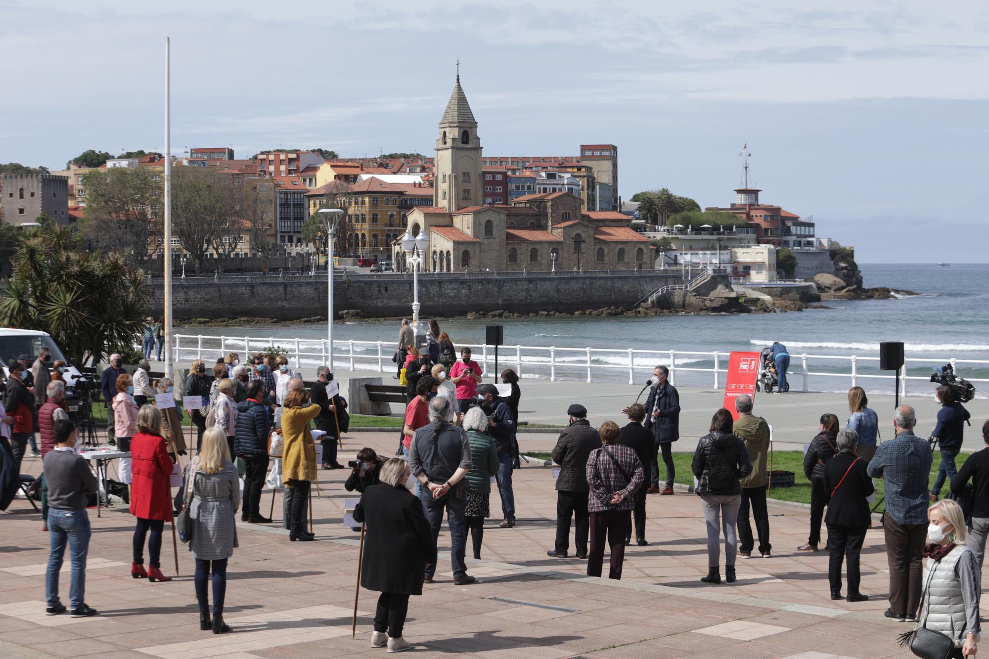 Homenaje a las víctimas de nazismo en Gijón