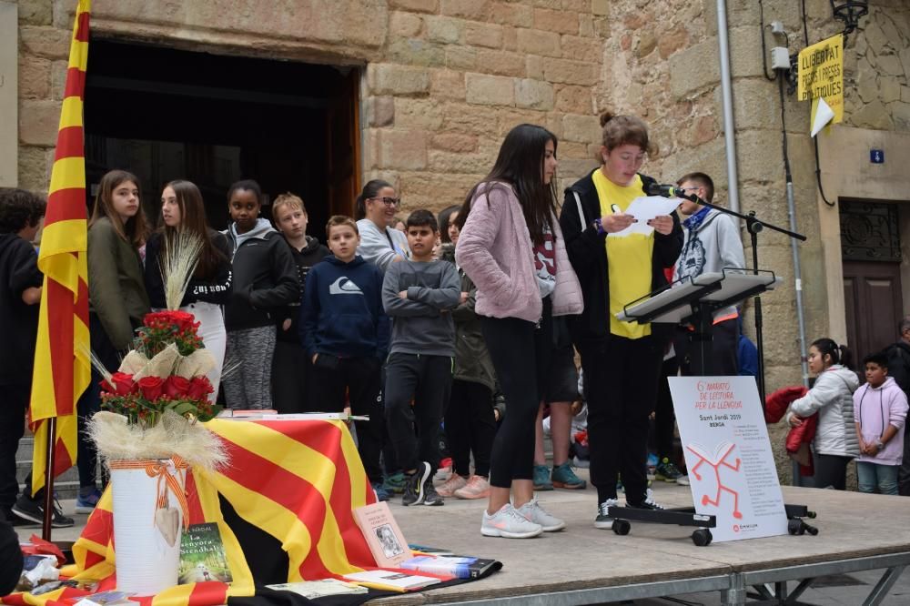 Diada de Sant Jordi a Berga