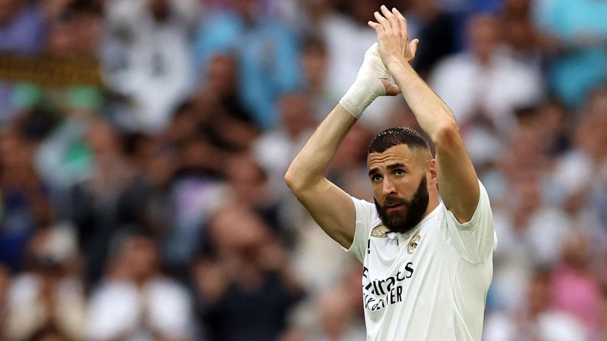 Benzema se despidió del Real Madrid