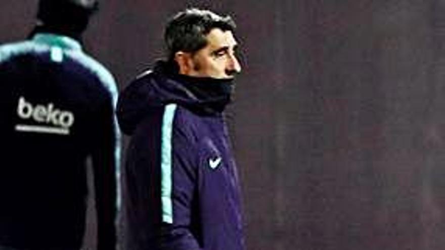 Valverde, entrenador del Barcelona.