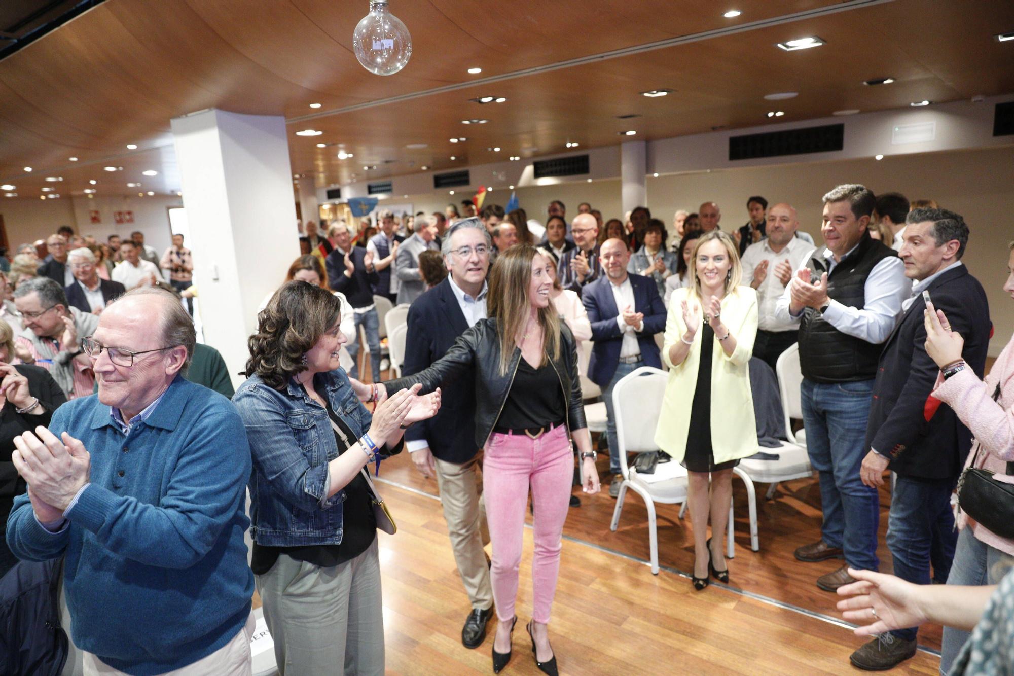 El cierre de campaña del PP en Gijón, en imágenes