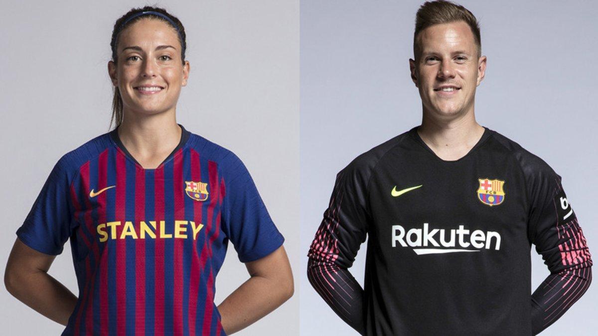 Alexia Putellas y Marc André ter Stegen son los ganadores del Premio Barça Jugadores 2019