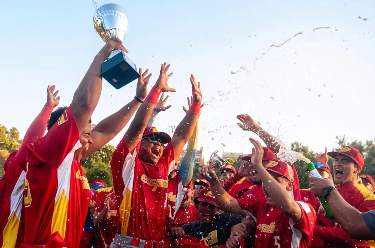 España campeona Pool B Béisbol