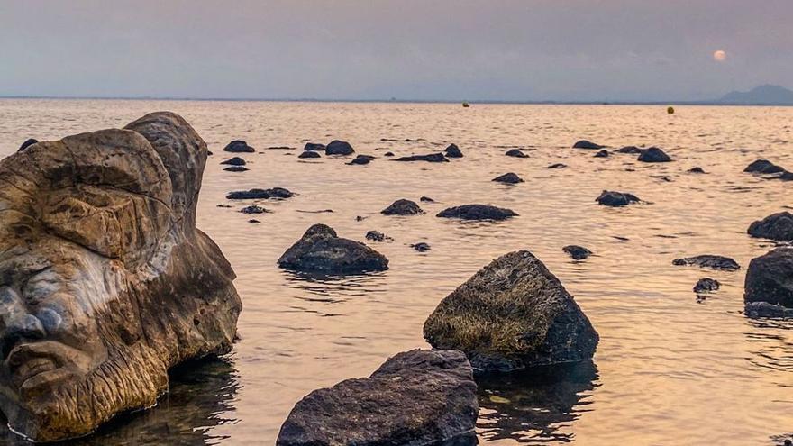 El misterio del fauno tallado en el Mar Menor