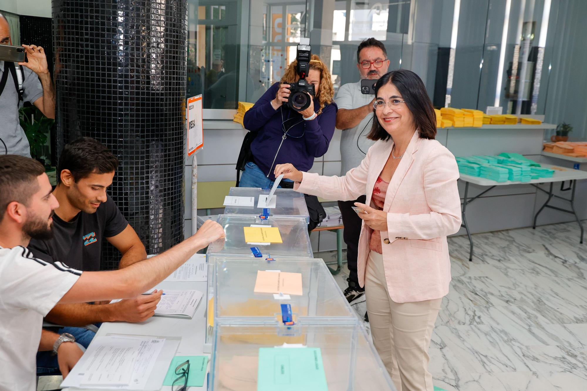 La jornada electoral del 28-M en Canarias, en imágenes