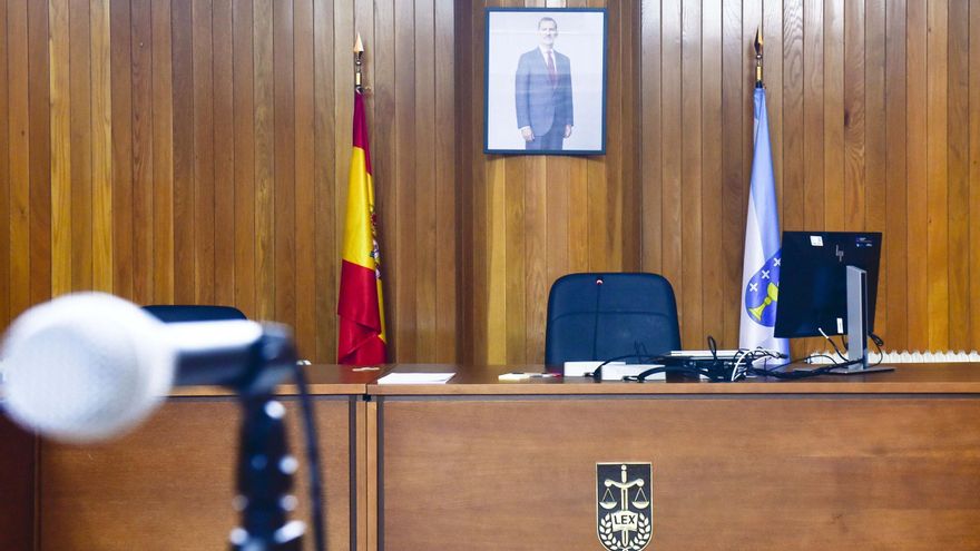 Juicios suspendidos y baja actividad en los juzgados de A Coruña el primer día de la huelga de jueces y fiscales