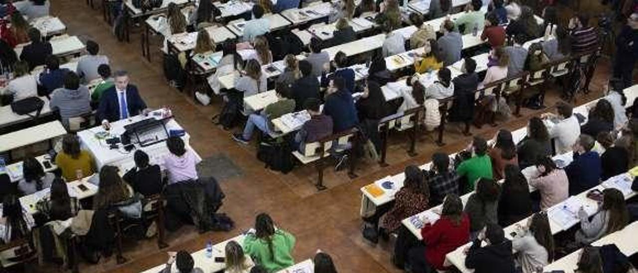 Aula del Curso MIR, durante una sesión de la pasada edición.