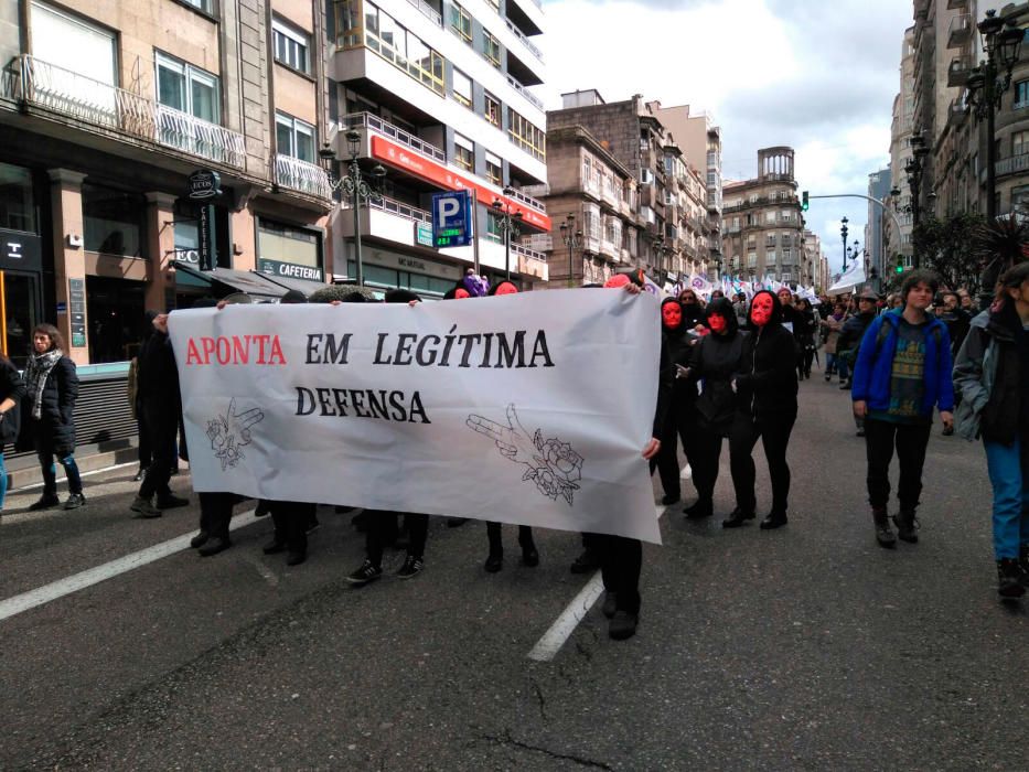 Las mujeres gallegas claman en Vigo por la igualda