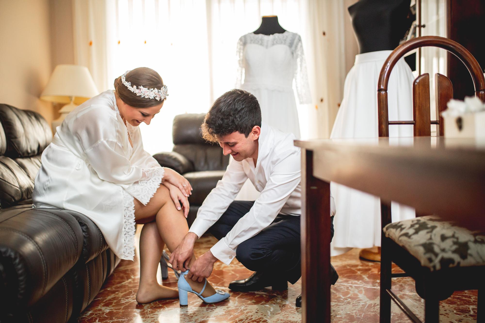 Boda de Carla Esteve, Corte de Honor 2013 y nieta de un histórico de las Fallas