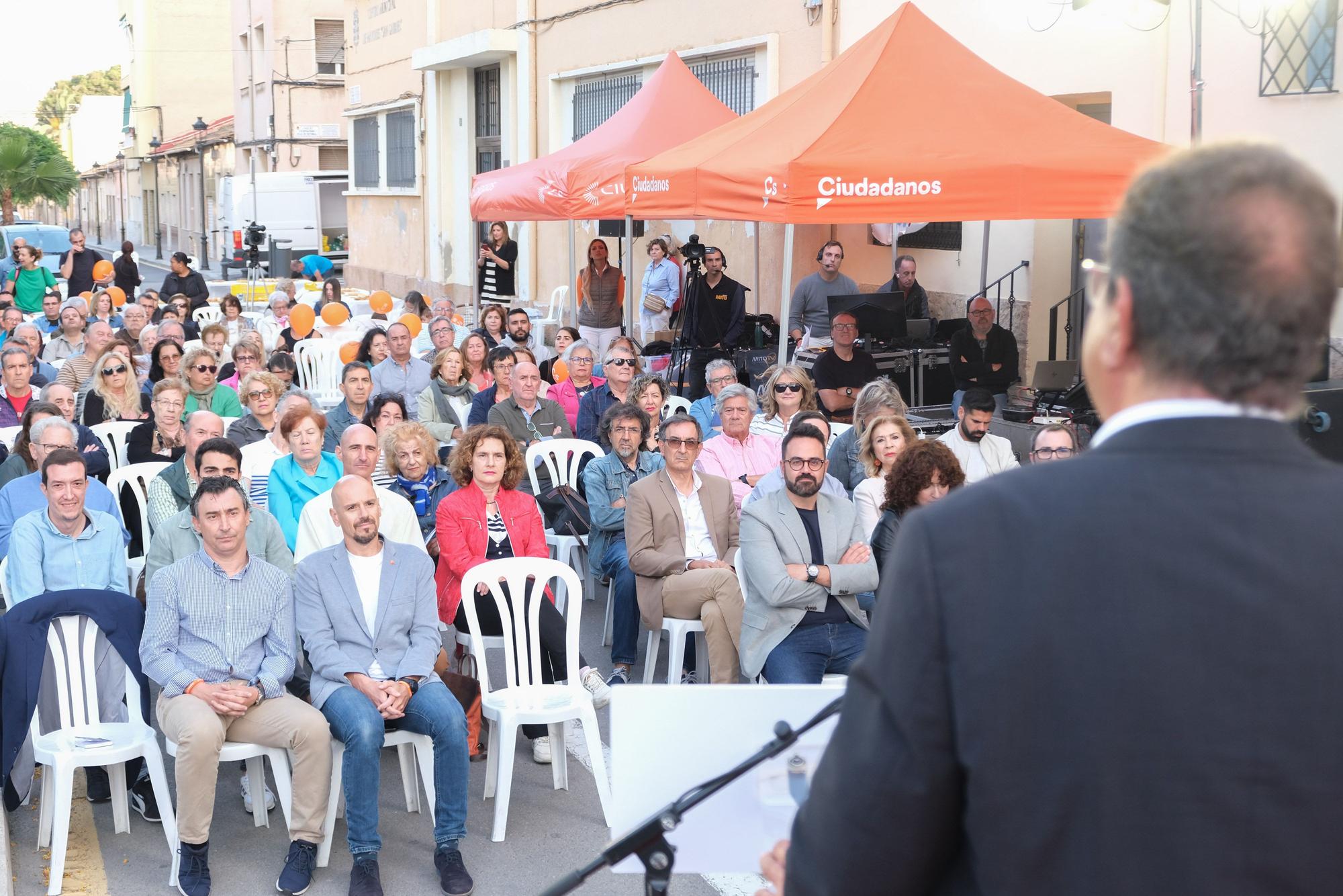 Así ha sido el acto de cierre de campaña de Ciudadanos Alicante