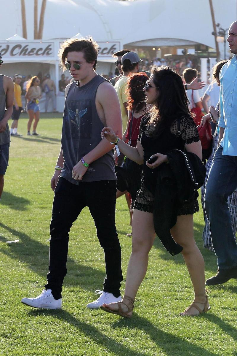 Brooklyn Beckham en el Festival Coachella 2016