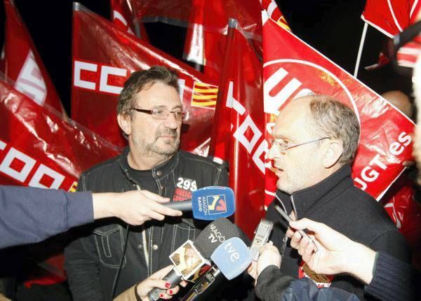 Seguimiento fotográfico de la huelga en Aragón.