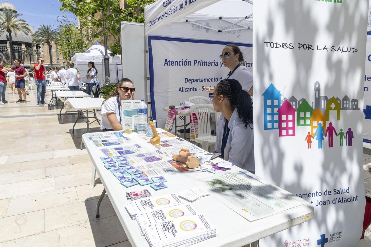 Jornadas de salud abiertas al público del área de salud de Sant Joan d'Alacant