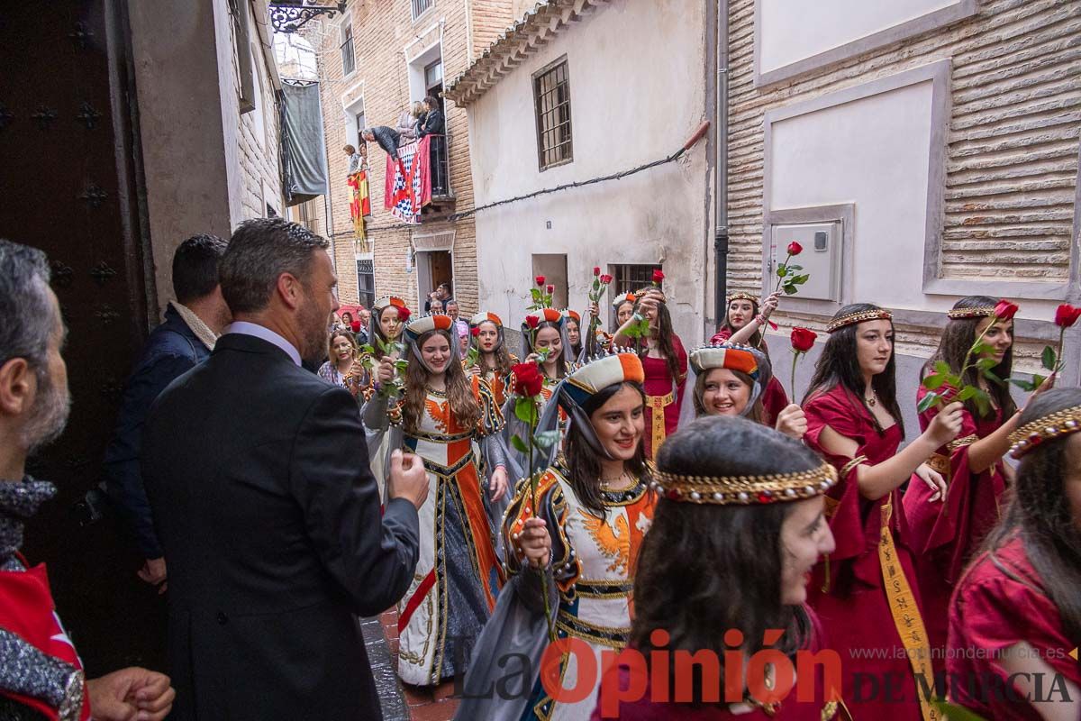 Desfile de Moros y cristianos y parlamento en las Fiestas de Caravaca