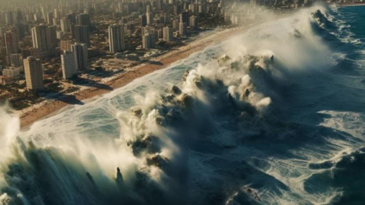 Esta es la fecha en la que llegará un tsunami a la costa española: este es el tiempo que tardará