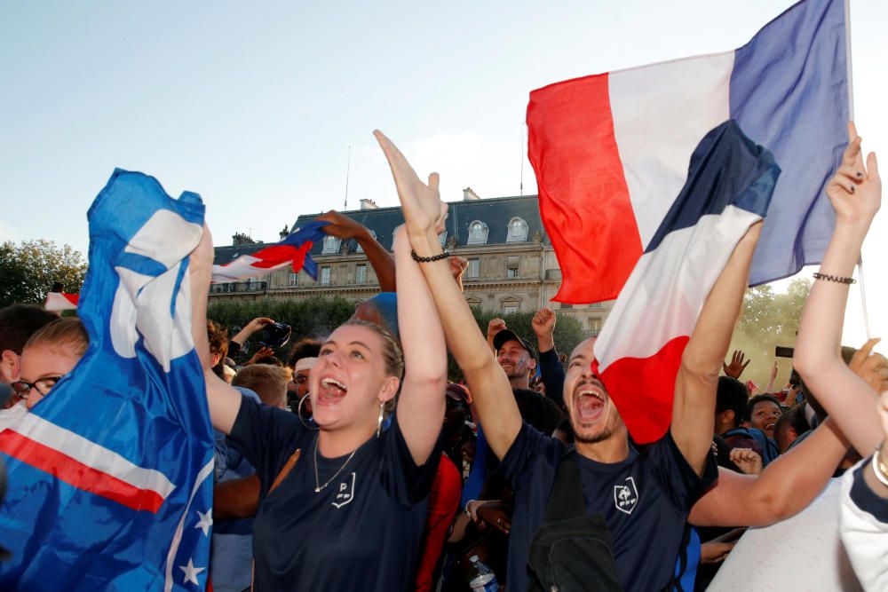 Les millors imatges del França-Bèlgica