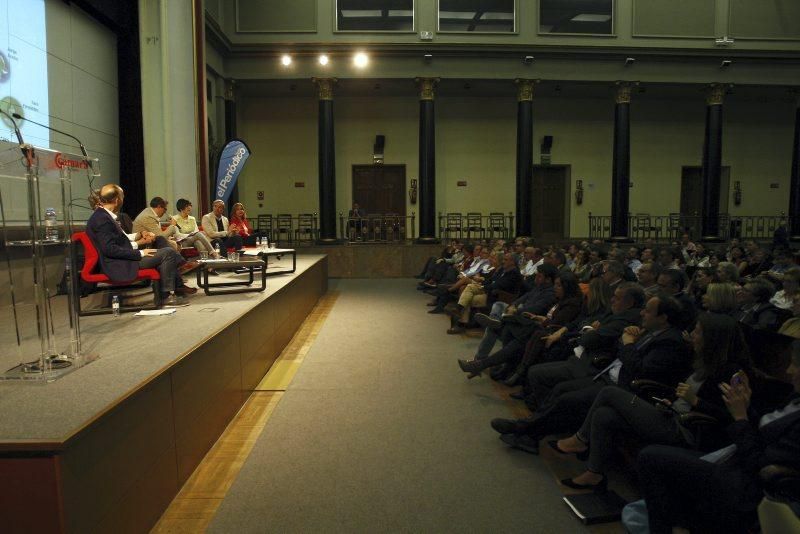 Galería del debate de los candidatos a la alcaldía de Zaragoza