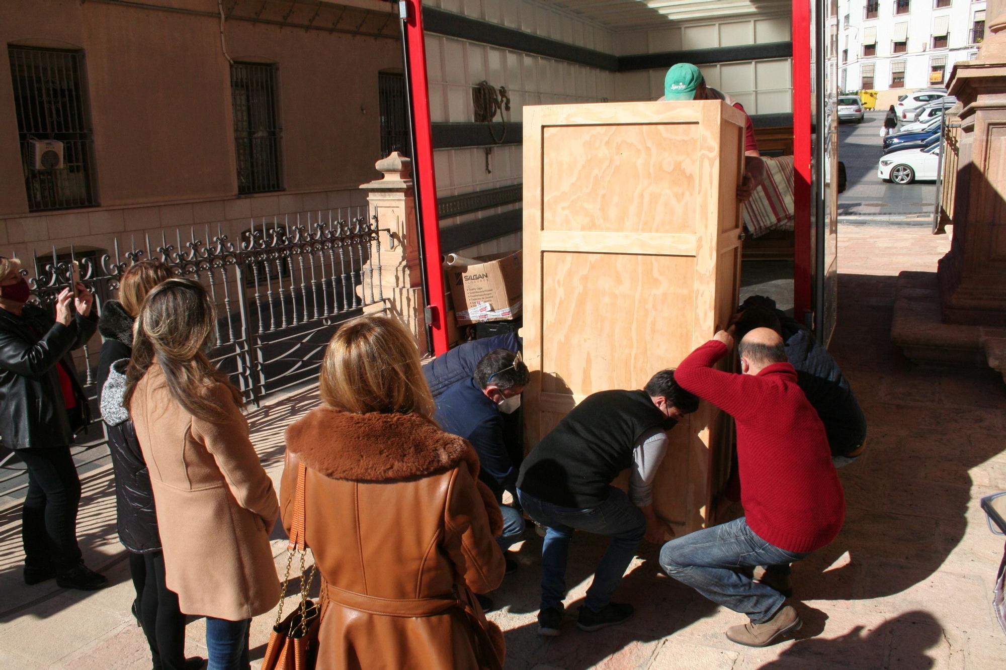 El Patrón de Lorca llega a la ciudad para presidir sus fiestas