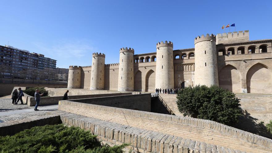 El palacio de la Aljafería abre sus puertas a los ciudadanos del 20 y el 23 de abril por San Jorge